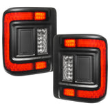 Oracle Oracle Light Black Series Flush Mount LED Tail Light for Jeep Wrangler JL - Tinted Len 5884-504-T | 5884-504-T