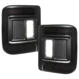 Oracle Oracle Light Black Series Flush Mount LED Tail Light for Jeep Wrangler JL - Tinted Len 5884-504-T | 5884-504-T