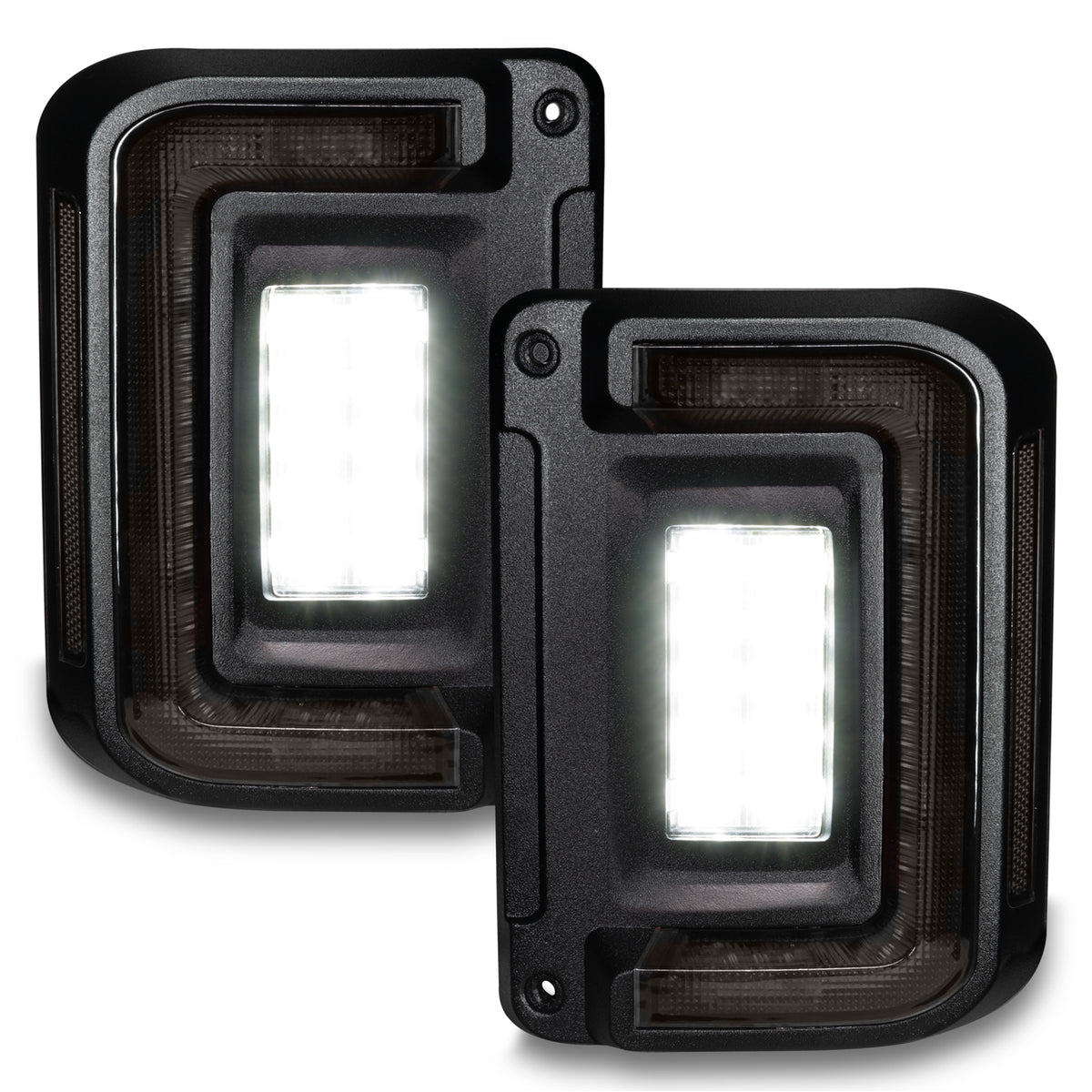 Oracle Oracle Light Black Series Flush Mount LED Tail Light for Jeep Wrangler JK - Tinted Len 5891-504-T | 5891-504-T