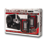 Oracle Oracle Light Black Series Flush Mount LED Tail Light for Jeep Wrangler JK - Tinted Len 5891-504-T | 5891-504-T