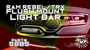 Oracle Oracle Light 2019-24 RAM RebelTRX Front Bumper Flush LED Light Bar System - Yellow Len 5885-006 | 5885-006