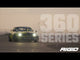 Rigid Industries 360-Series 4 Inch Off-Road LED Light, Spot Beam, Blue Backlight, Pair - 36115