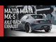 MBRP MBRP 2016 2026 Mazda MX-5 Miata 2.0L T304 Stainless Steel 2.5 Axle-Back with Carbon Fiber Tip S44523CF | S44523CF