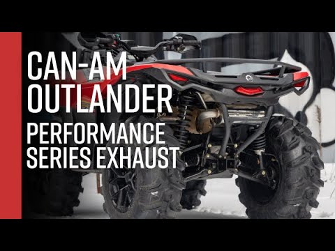 MBRP MBRP 2023 2026 Can-Am Outlander 500 700 PRO HD5 PRO HD7 5 Single Slip-on Performance Series AT-9218PT | AT-9218PT