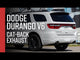 MBRP MBRP 2011 2026 Dodge Durango 3.6L T304 Stainless Steel 3 Cat-Back Dual Split Rear with Carbon Fiber Tips Street Profile S51093CF | S51093CF