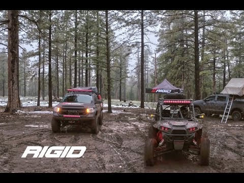 Rigid Industries Adapt LED Light Bar With 8 Beam Patterns, GPS And RGB-W Backlight, 10 Inch - 210413