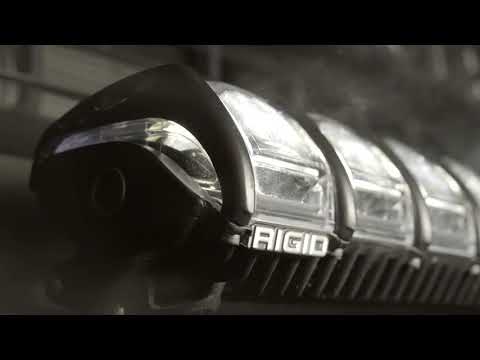 Rigid Industries Ignite LED Light, Flood Beam Pattern, Flush Mount, Black Housing, Single - 20621