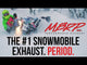 MBRP Trail Muffler. Slip-on Design. Packed Muffler. - 430T209