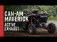 MBRP MBRP 2019 2026 Can-AM Maverick Turbo Turbo RR Dual-Out Active Exhaust AT-9208AS | AT-9208AS