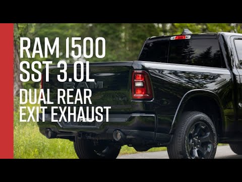 MBRP MBRP 2025 2026 Ram 1500 3.0L SST SO T304 Stainless Steel 3 Cat-Back 2.5 Dual Split Rear S5156304 | S5156304