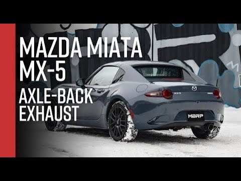 MBRP MBRP 2016 2026 Mazda MX-5 Miata 2.0L Aluminized Steel 2.5 Axle-Back S4452AL | S4452AL