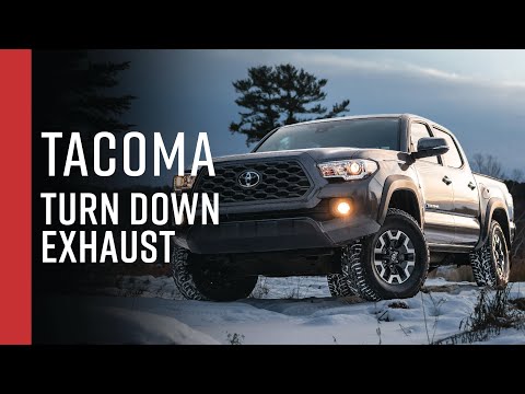 MBRP MBRP 2016 2023 Toyota Tacoma 3.5L Aluminized Steel 3 Cat Back Turn Down S5339AL | S5339AL