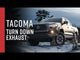 MBRP MBRP 2016 2023 Toyota Tacoma 3.5L Aluminized Steel 3 Cat Back Turn Down S5339AL | S5339AL