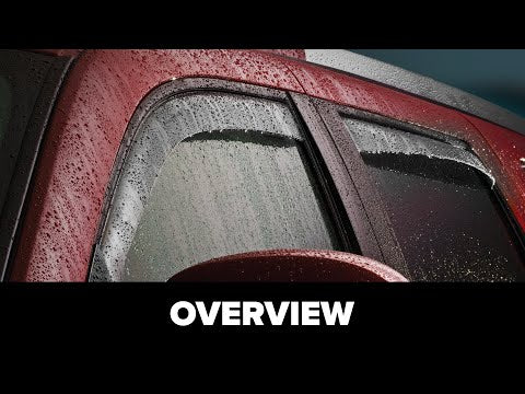 WeatherTech WeatherTech Dark Tint Front Side Window Deflectors Fits -20-18 Jeep - 80443IM | 80443IM