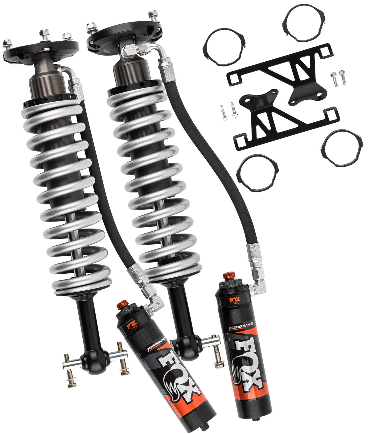 Fox Racing Shox FOX KIT: 19-ON GM 1500 w UCA Front Coilover 2.5 Series AL R R 6.0 Inch NON-TB NON-AT4 3.5 Inch LIFT TB AT4 1.5 Inch Lift 883-06-162 | 883-06-162