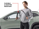 WeatherTech WeatherTech Matte Black Front and Rear Side Window Deflectors Fits -23-27 F-250 F-350 F-450 F-550 - 801025IMB-81765IMB | 801025IMB-81765IMB