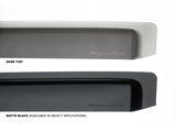 WeatherTech WeatherTech Matte Black Front and Rear Side Window Deflectors Fits -23-27 F-250 F-350 F-450 F-550 - 801025IMB-81765IMB | 801025IMB-81765IMB